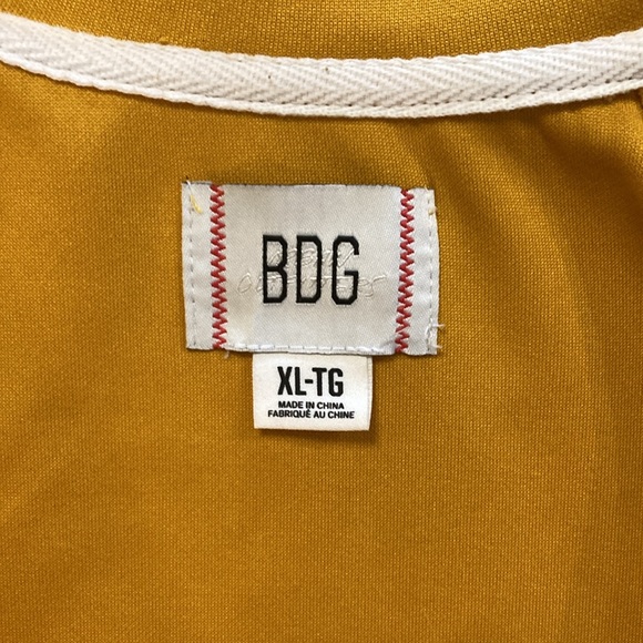 BDG Track Jacket ~ XL ~ Yellow and White - Picture 13 of 13